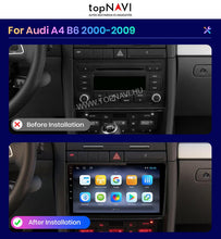 Kép betöltése a Galérianézegetőbe, Audi A4 B6 B7 2002 - 2012 9&quot; Android Multimédia fejegység - topNAVI