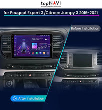 Load image into Gallery viewer, Citroen Jumpy 2016 - 2021 9&quot; Android Multimédia fejegység - topNAVI