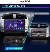 Load image into Gallery viewer, Fiat Bravo 2007 - 2012 9&quot; Android Multimédia fejegység - topNAVI