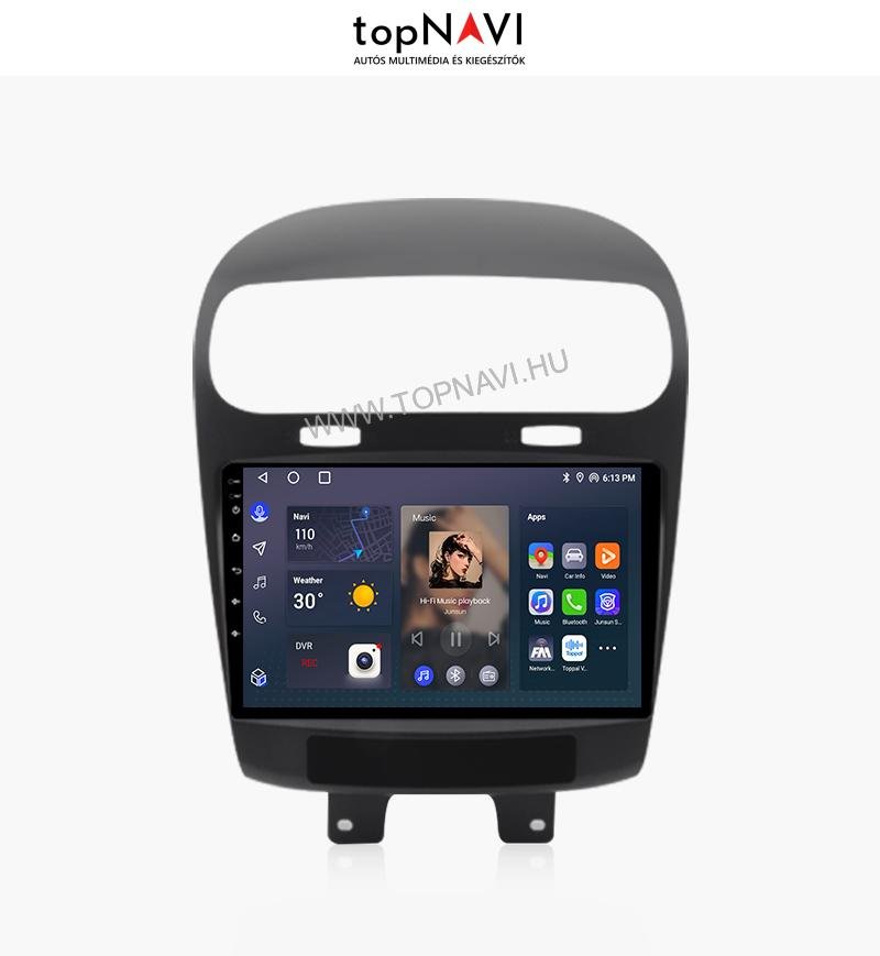 Fiat Freemont 2011 - 2020 9" Android Multimédia fejegység - topNAVI