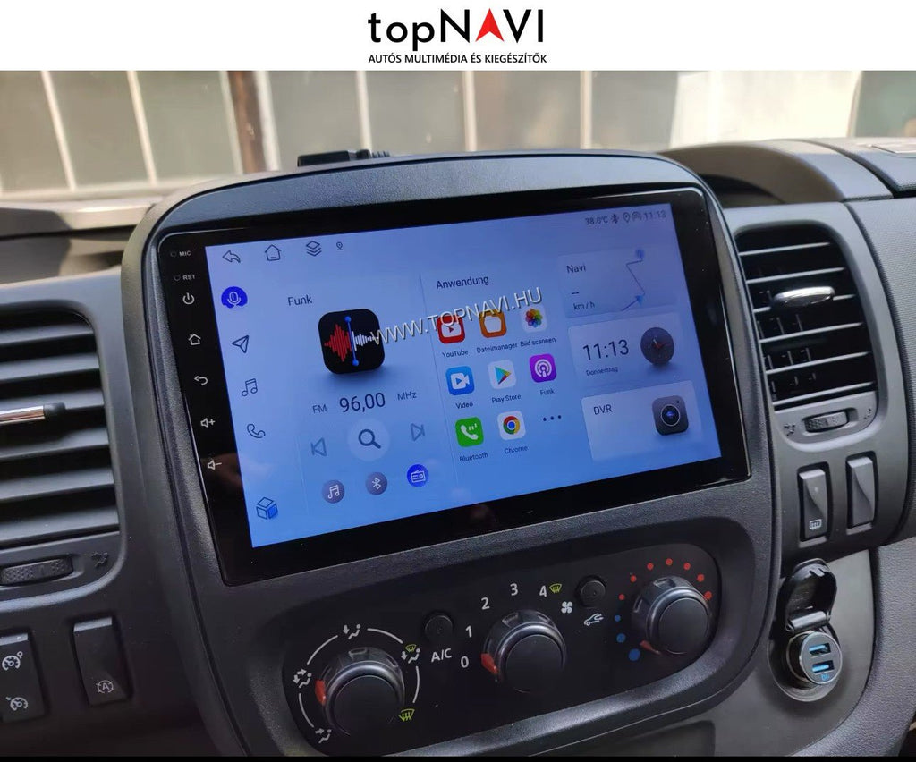 Fiat Talento 2014 - 2020 9" Android Multimédia fejegység - topNAVI