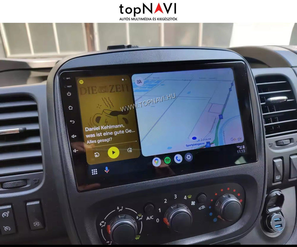 Fiat Talento 2014 - 2020 9" Android Multimédia fejegység - topNAVI