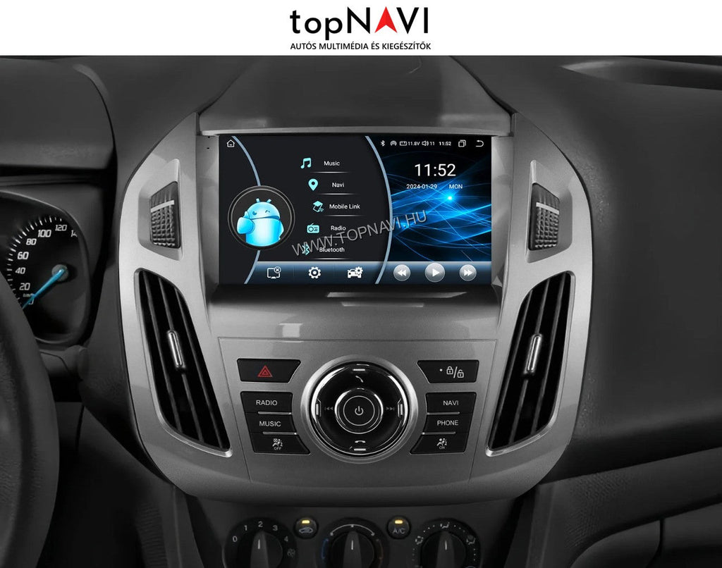 Ford Transit Connect 2. 2013 - 2022 9" Android Multimédia fejegység - topNAVI