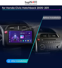 Load image into Gallery viewer, Honda Civic UFO 8. gen 2005 - 2011 9&quot; Android Multimédia fejegység - topNAVI