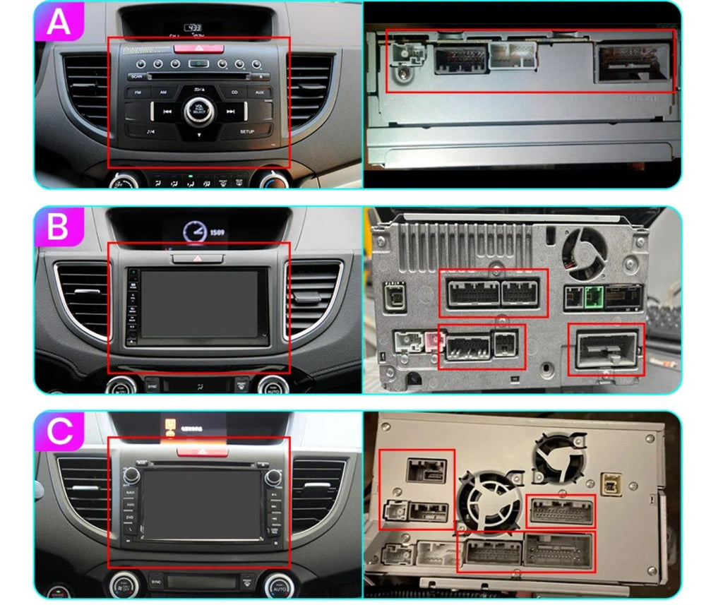 Honda CR - V 4. 10.1" 2013 - 2017 Android Multimédia fejegység - topNAVI