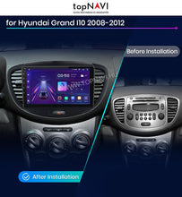 Load image into Gallery viewer, Hyundai i10 2007 - 2013 9&quot; Android Multimédia fejegység - topNAVI