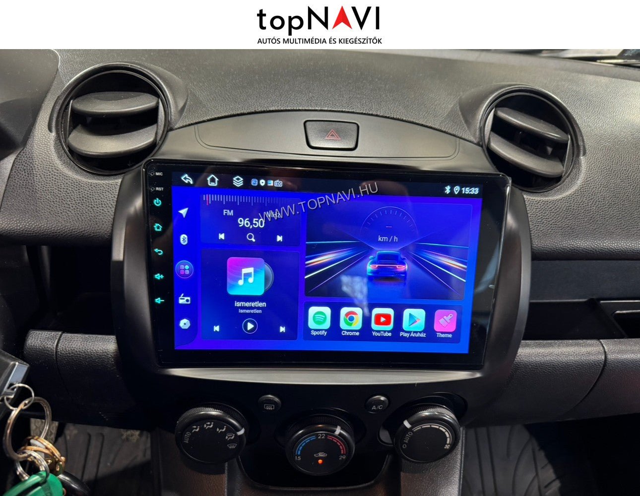 Mazda 2 2007 - 2014 9 Android multimédia CarPlay