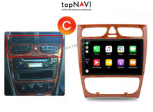 Load image into Gallery viewer, Mercedes - Benz A W168 / C W203 / CLK W209 / G W463 9&quot; Android Multimédia Fejegység - topNAVI