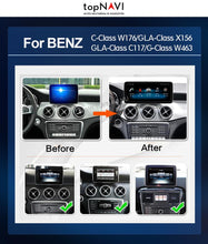 Load image into Gallery viewer, Mercedes W176 X117 X156 W463 2013 - 2018 WIFI Navi Android Multimédia fejegység - topNAVI