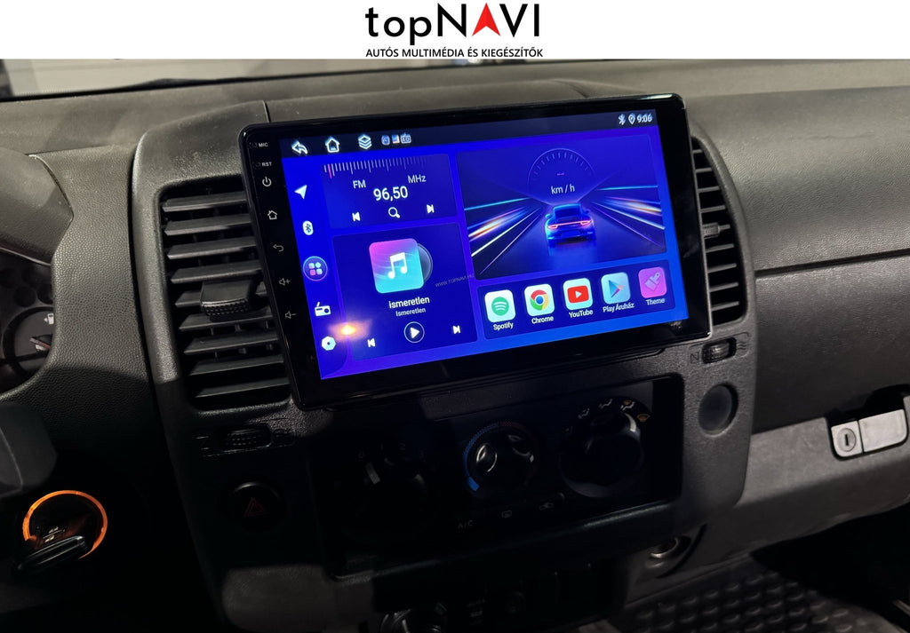 Nissan Navara 2006 - 2012 9" Android Multimédia fejegység - topNAVI