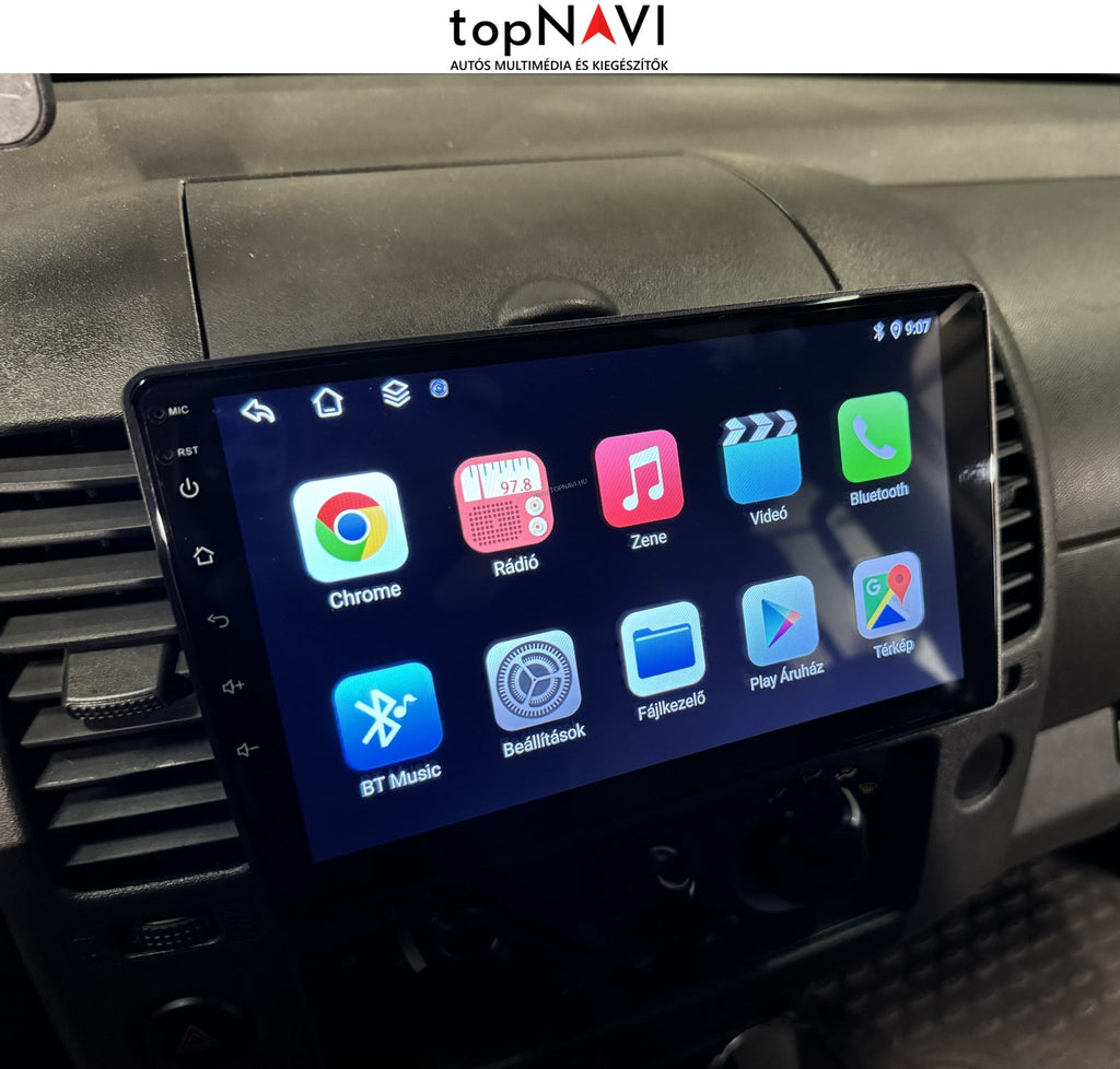 Nissan Navara 2006 - 2012 9" Android Multimédia fejegység - topNAVI