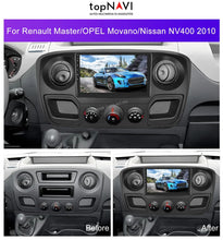 Load image into Gallery viewer, Nissan Nv400 2010 - 2021 10.1&quot; Android Multimédia fejegység - topNAVI