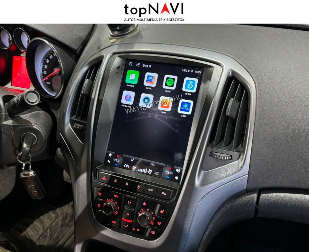 Opel Astra J "Tesla Style" 2009 - 2015 9.7" Android Multimédia fejegység - topNAVI