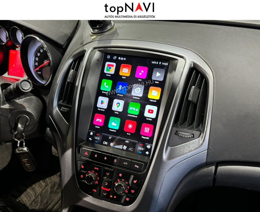 Opel Astra J "Tesla Style" 2009 - 2015 9.7" Android Multimédia fejegység - topNAVI