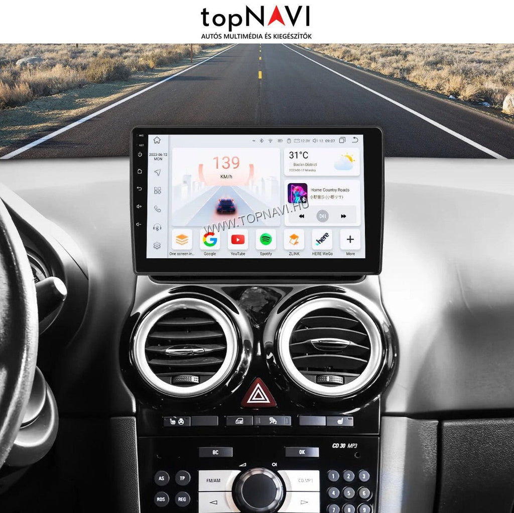 Opel Corsa D 2006 - 2014 9" Android Multimédia fejegység (Copy) - topNAVI