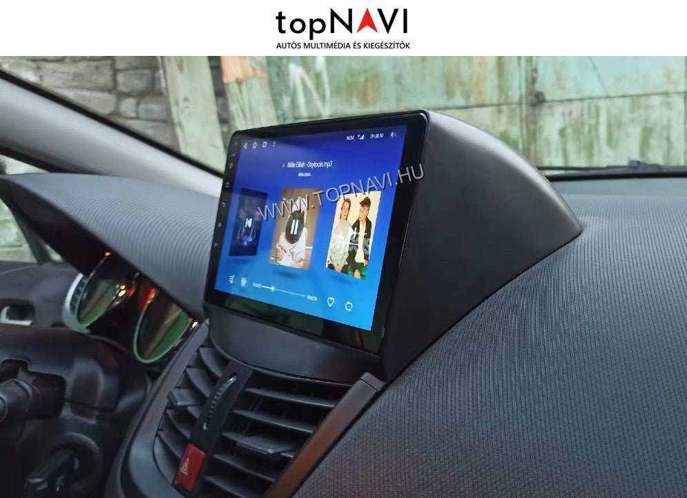 Peugeot 207 2006 - 2015 9" Android Multimédia fejegység - topNAVI