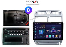 Load image into Gallery viewer, Peugeot 307 2001 - 2008 9&quot; Audio Android Multimédia fejegység - topNAVI