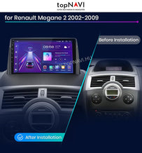 Load image into Gallery viewer, Renault Megane 2 2002 - 2008 9&quot; Android Multimédia fejegység - topNAVI