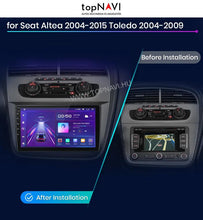 Load image into Gallery viewer, Seat Altea 2004 - 2015 9&quot; Android Multimédia fejegység - topNAVI