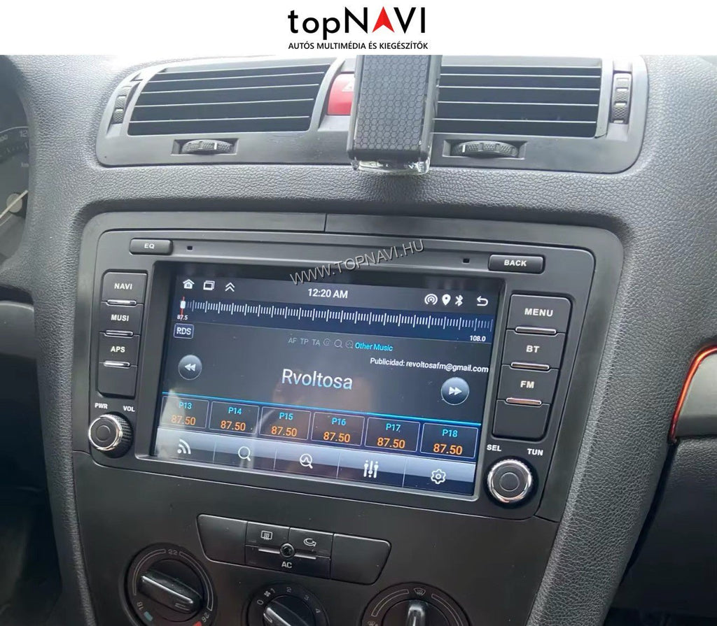 Skoda Octavia 2 2004 - 2012 8" Android Multimédia fejegység - topNAVI