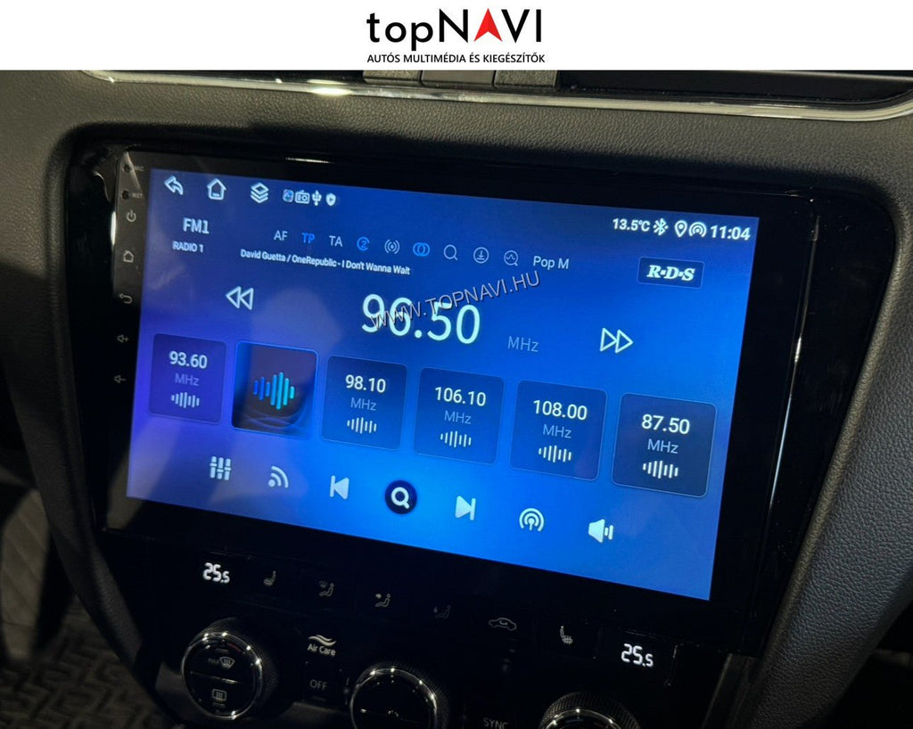 Skoda Octavia 3 A7 2013 - 2019 10.1" Android Multimédia fejegység - topNAVI