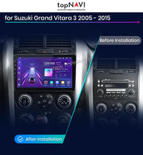 Load image into Gallery viewer, Suzuki Grand Vitara 2 2005 - 2015 9&quot; Android Multimédia fejegység - topNAVI