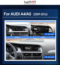 Kép betöltése a Galérianézegetőbe, Audi A4, A5 2009-2016 Android Multimédia fejegység