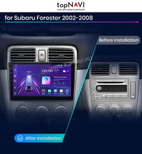 Kép betöltése a Galérianézegetőbe, Subaru Forester SG 2002-2008 Android Multimédia fejegység