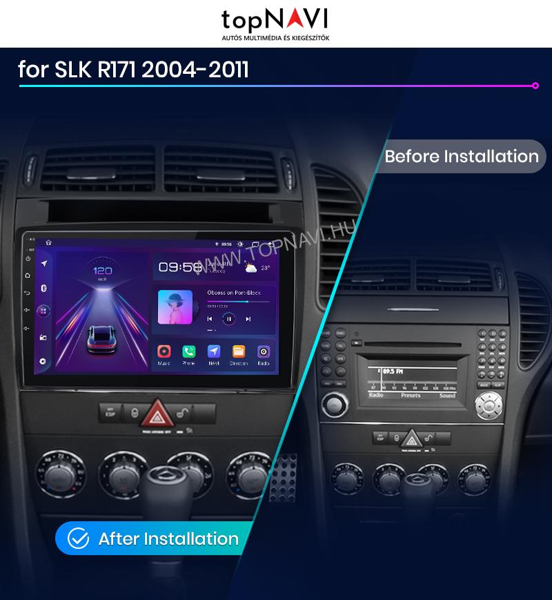 Mercedes-Benz SLK Class R171 2004-2011 Android Multimédia fejegység