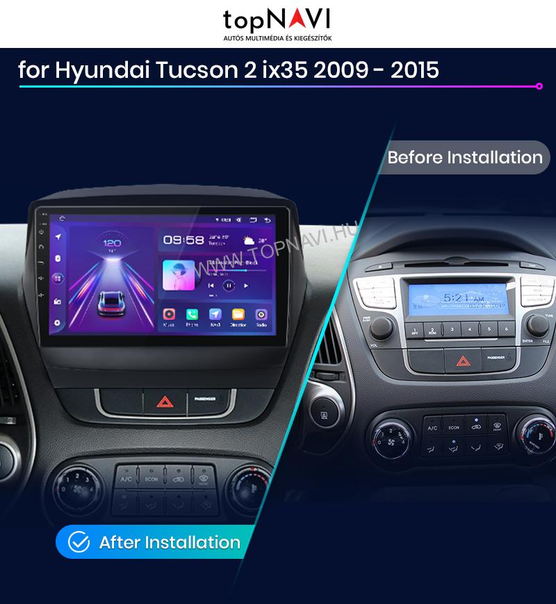 Hyundai Tucson 2 Android Multimédia fejegység