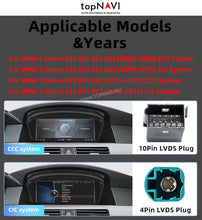 Kép betöltése a Galérianézegetőbe, BMW 3 Series E90, E91, E92, E93. 5 E60, E61. 6 E63, E64 CIC Android Multimédia fejegység