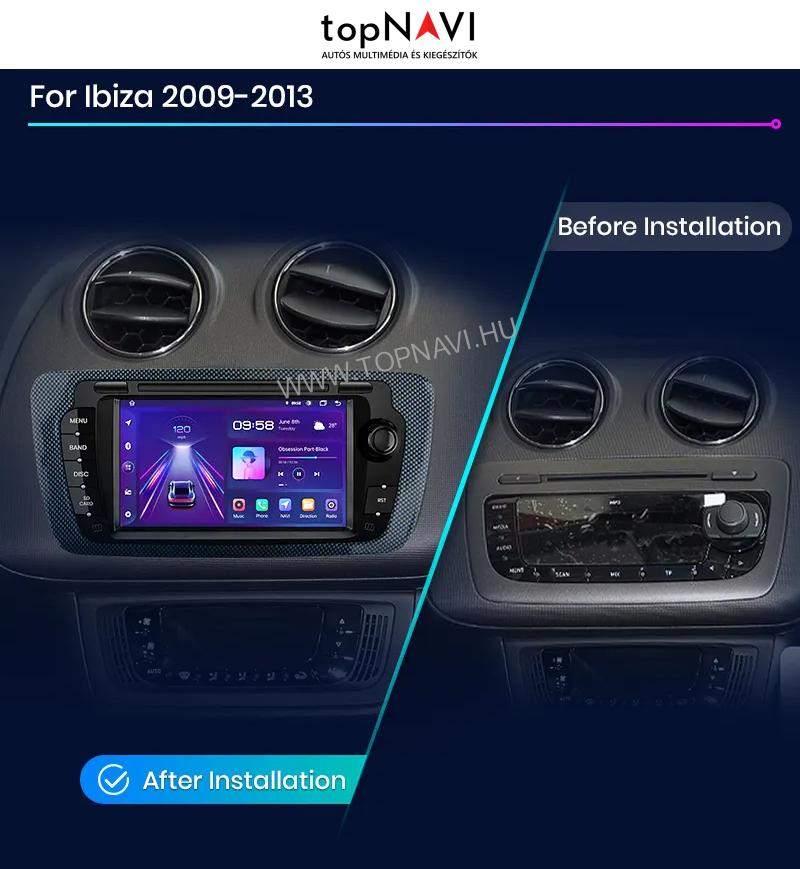 Seat Ibiza 6j Android Multimédia fejegység