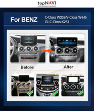 Kép betöltése a Galérianézegetőbe, 8 Core 12 Mercedes Benz C Class W205 GLC X253 W446 2015-2018 Android Multimédia fejegység