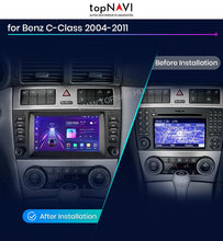 Kép betöltése a Galérianézegetőbe, Mercedes Benz C-Class W203 W209 C180 W219 2004 - 2011 Android Multimédia fejegység