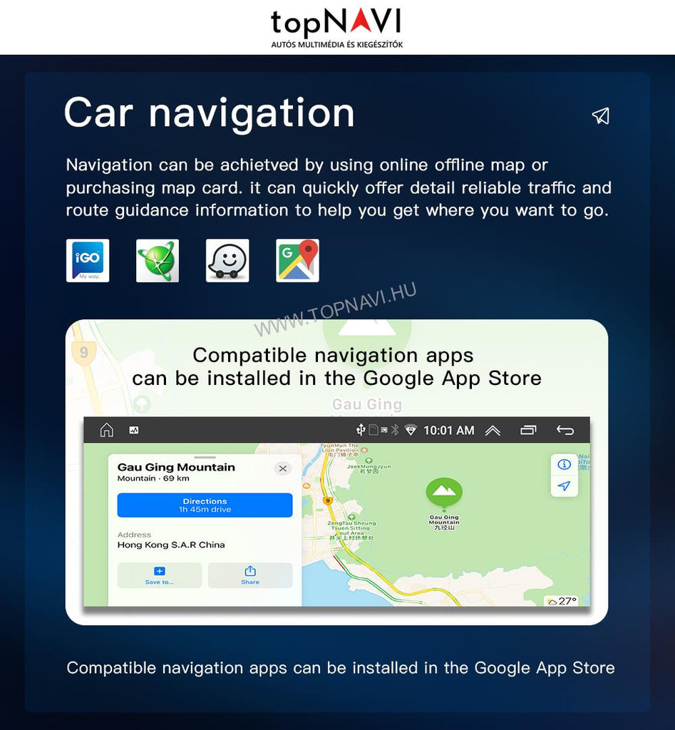 Mazda 5 Android Multimédia fejegység
