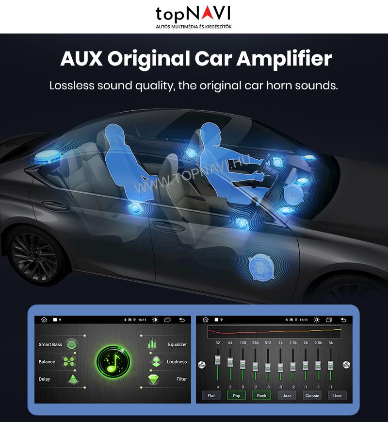 Audi A6, A7 2012-2019 Android Multimédia fejegység