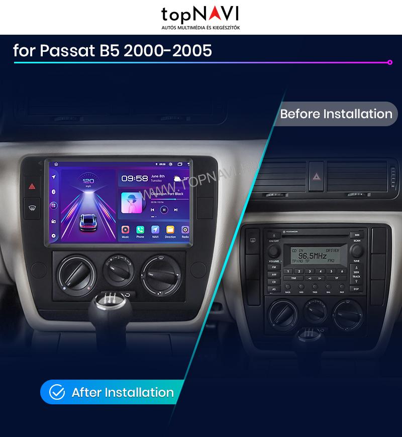 Volkswagen Passat B5, B5.5  Android Multimédia fejegység