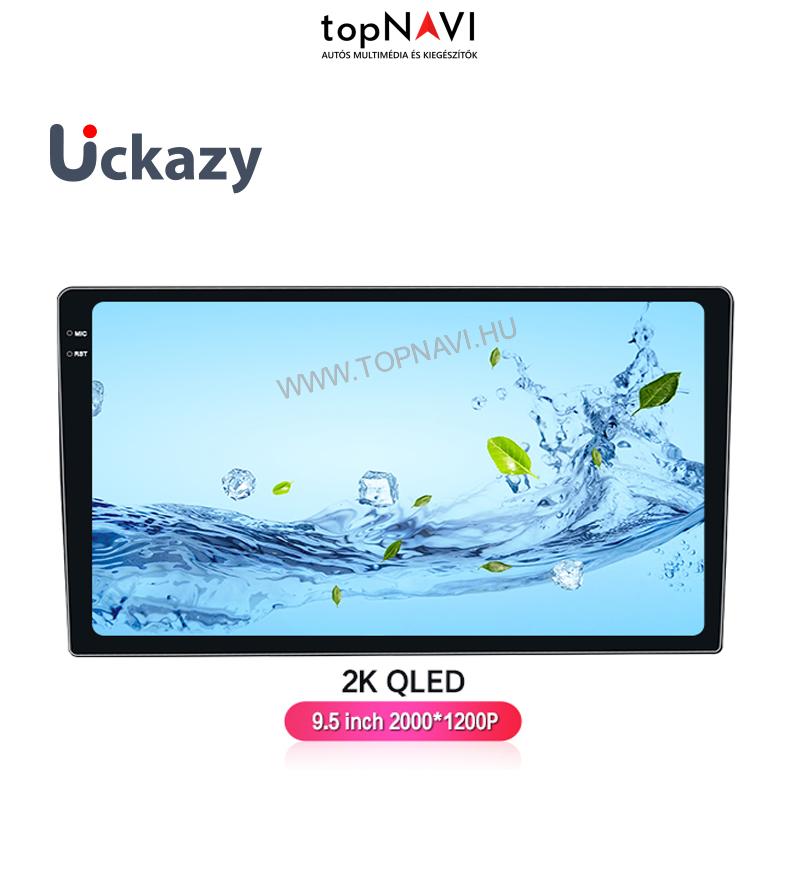 9inch 2K QLED 2 Din Double 12 With Universal Android Multimédia fejegység