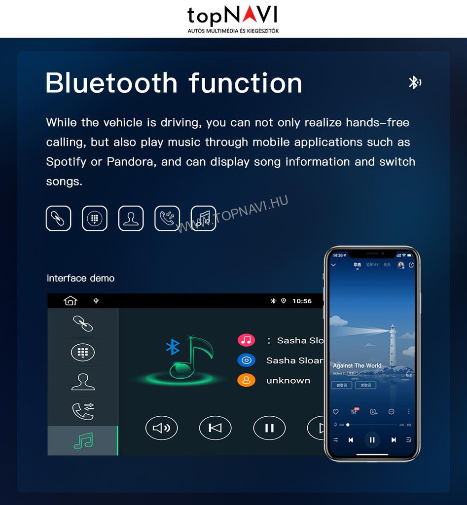PEUGEOT 508 Audio Android Multimédia fejegység