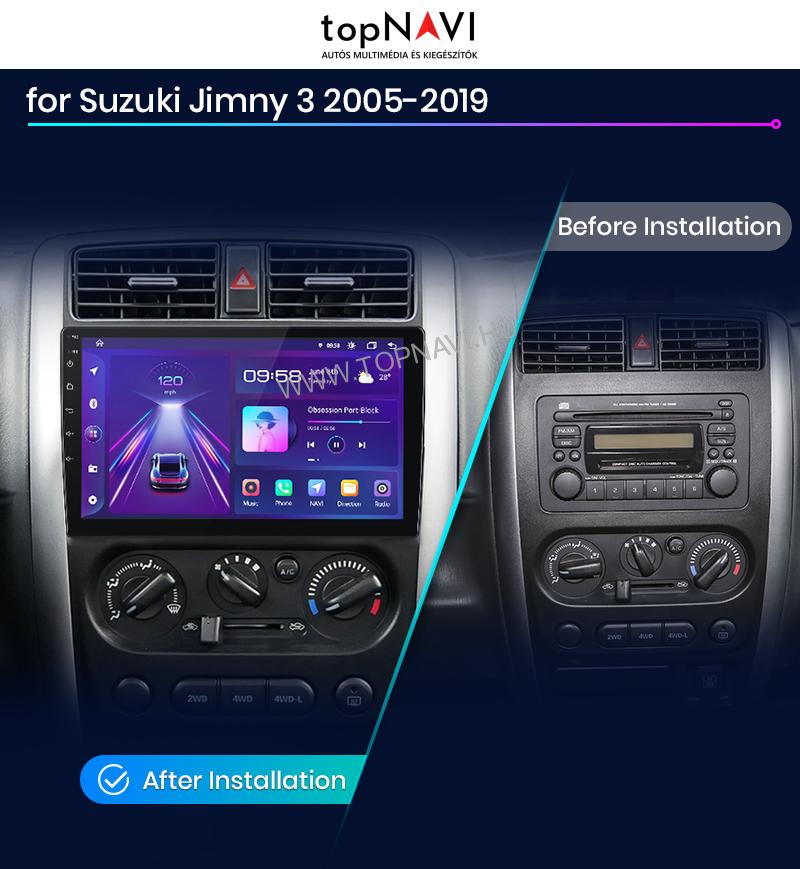 Suzuki Jimny 3 Android Multimédia fejegység