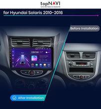 Kép betöltése a Galérianézegetőbe, Hyundai Solaris, Accent, I25 Android Multimédia fejegység