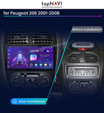 Kép betöltése a Galérianézegetőbe, Peugeot 206 Android Multimédia fejegység