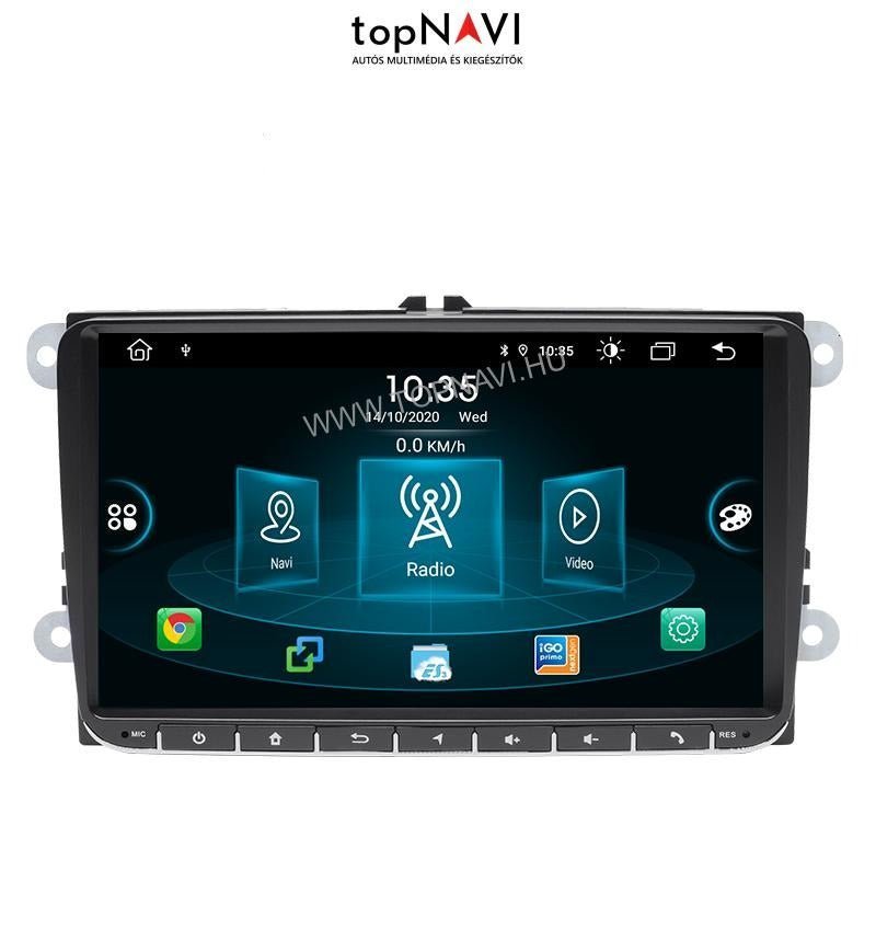 Volkswagen 9" Android Multimédia fejegység - topNAVI